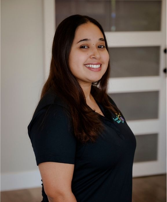 Carolina Munoz, front desk receptionist at Tranquil Radiance Spa, Palm Beach Gardens, FL