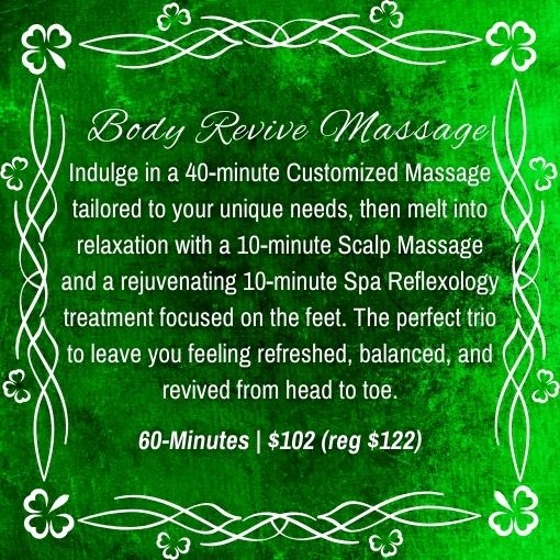 March massage spa specials at Tranquil Radiance Spa in Palm Beach Gardens, Florida.